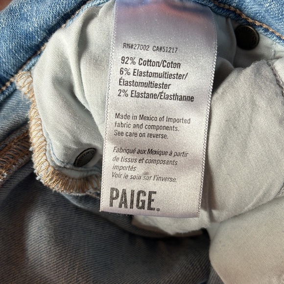 Paige Genevieve 1” Hem Distressed Jeans 🫶 - Picture 8 of 16